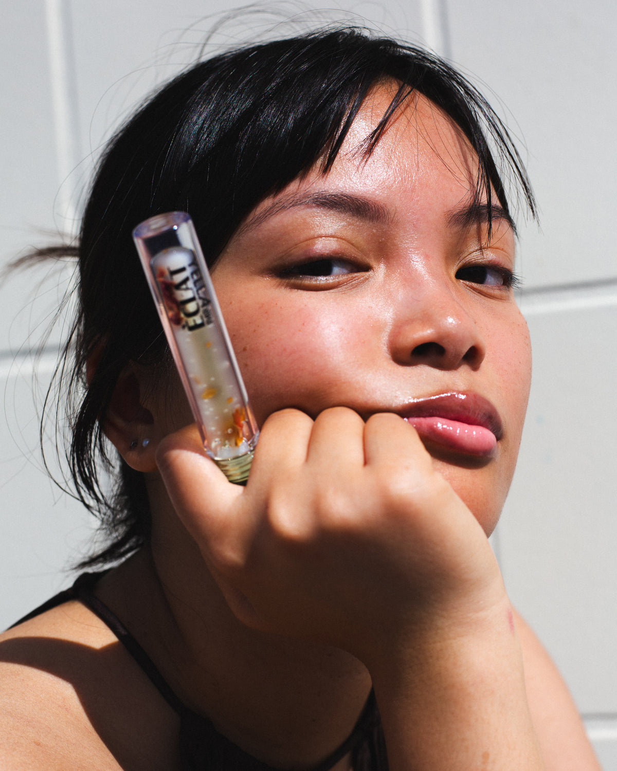 Peppermint Rose Quartz (Natural Lip Plumper)